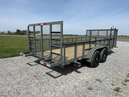 2026 Ridgeline 82X16 7K Landscape Utility Trailer #0567