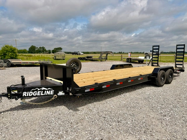 2026 Ridgeline 82x26 10K Equipment Trailer #0811