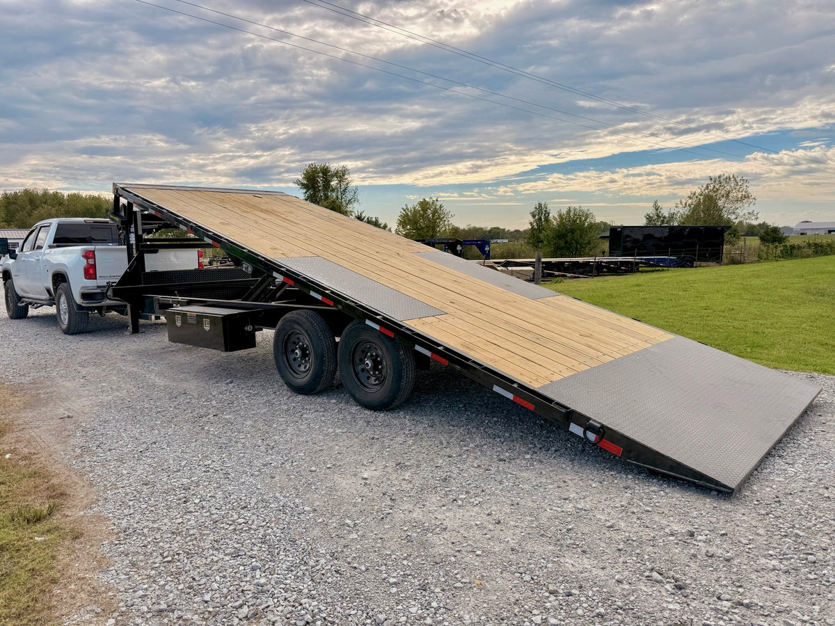 2027 Load Trail 102x24 14K GN Full Deck Tilt Trailer #6995