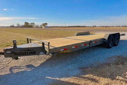 2026 Ridgeline 82X24 14K Tilt Trailer #0695