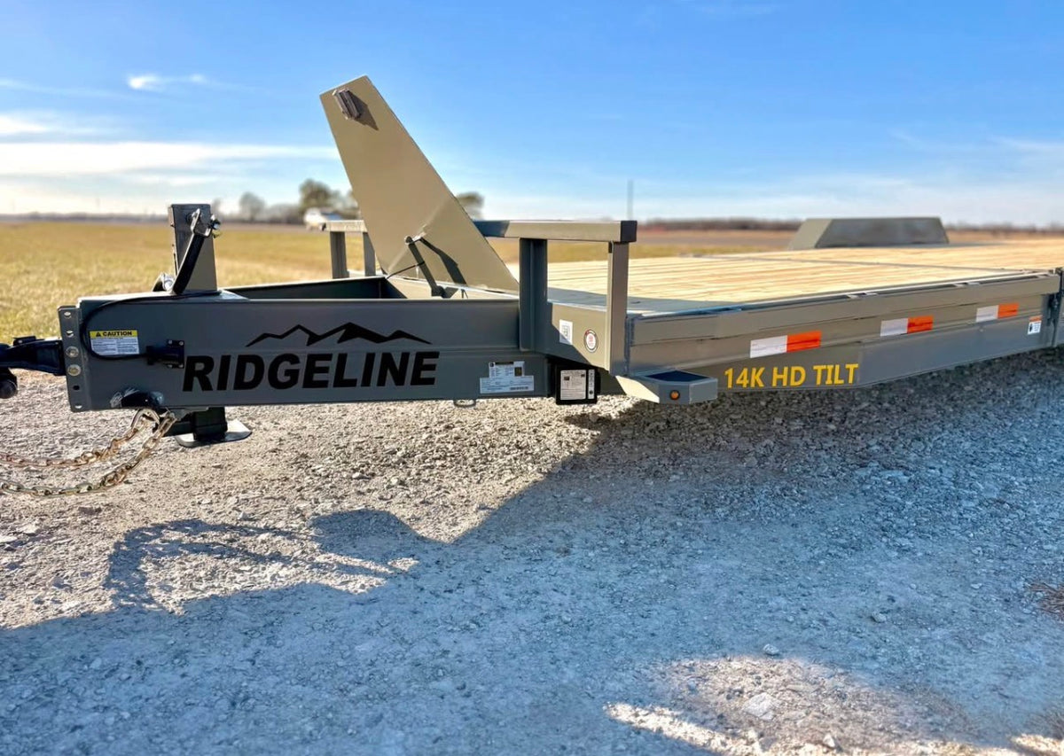 2026 Ridgeline 82X24 14K Tilt Trailer #0695